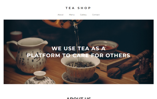 Tea Shop